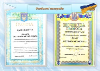 Портфолио Фомич С. М.