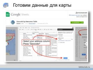 Готовим данные для карты
 