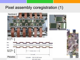 Pixel assembly coregistration (1)
Sentinel-2
Pleiades
 