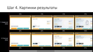 Шаг 4. Картинки результаты
 