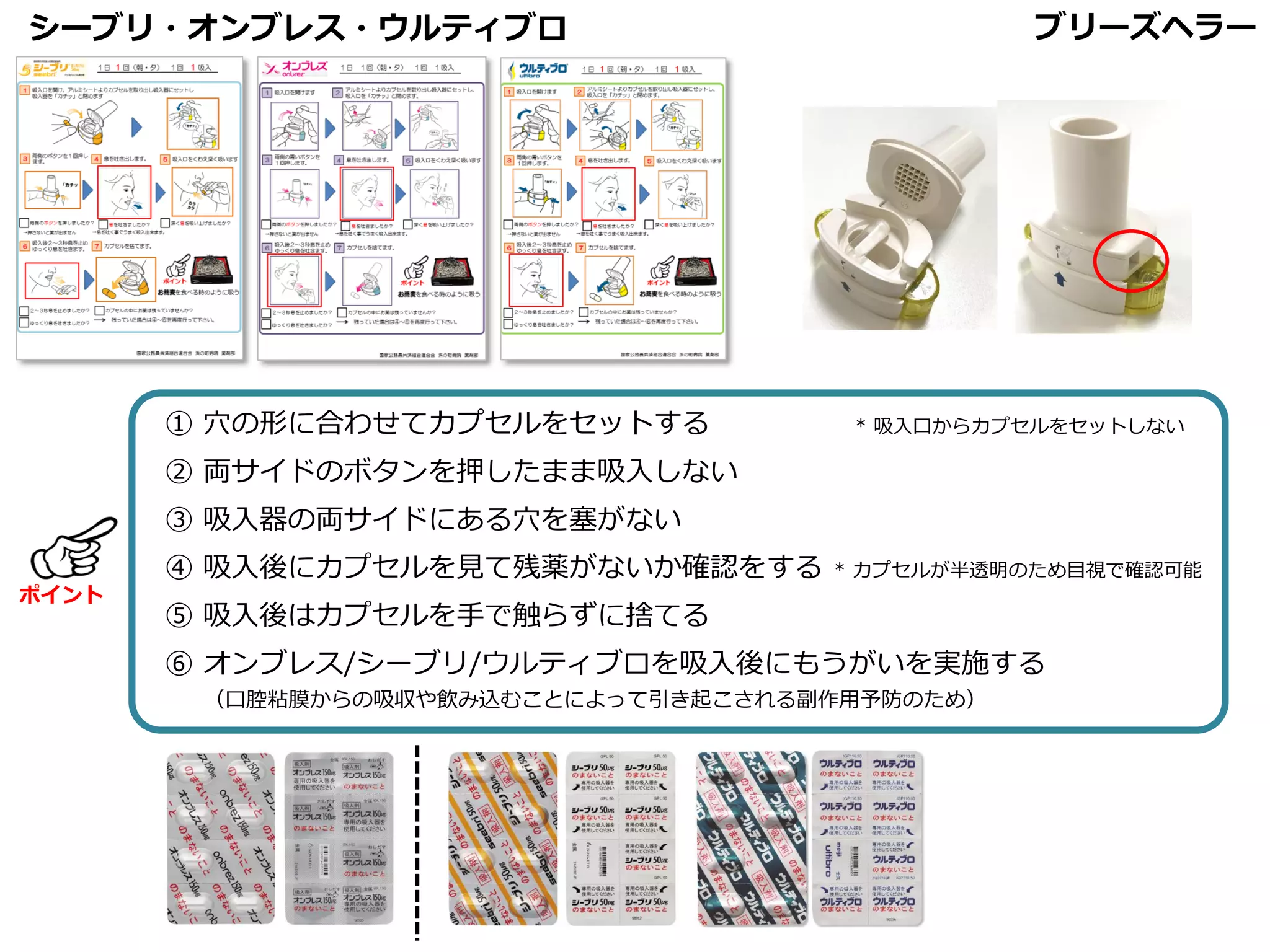 吸入指導テキスト(10冊分) 患者吸入指導テキスト｜協和企画の書籍