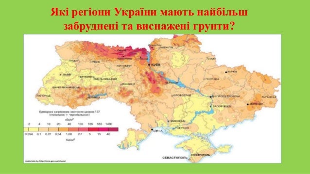 забруднення та виснаження грунтів