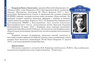 Л
И
Ч
Н
О
С
Т
Ь
ХОХРЯКОВА
Прежнее название:
Улица Тихвинская
30
 