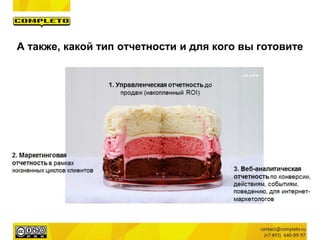 А также, какой тип отчетности и для кого вы готовите
 