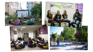 Мета проекту #УрбанПростір
– популяризація публічних просторів
та поширення інформації про наявні
комунікаційні майданчики...