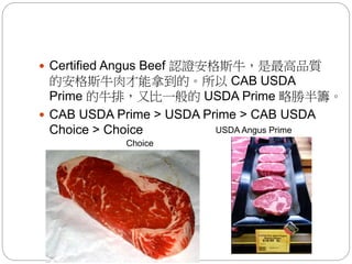 ? Certified Angus Beef JC˹ţƷ|
İ˹ţõġ CAB USDA
Prime ţţֱһ USDA Prime ԄٰI
? CAB USDA Prime > USDA Prime > CAB USDA
Choice > Choice
Choice
USDA Angus Prime
 