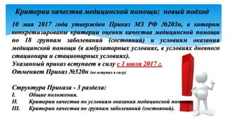 Критерии Качества Медицинской Помощи | PPT