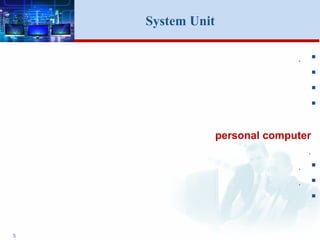 الفصل الخامس - الإدخال والإخراج - د. خالد بكرو Input and Output ...