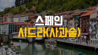 스페인
시드라(사과술)
 