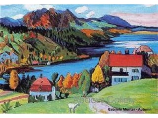 Gabriele Munter - Autumn
 