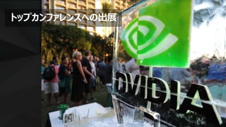 5
トップカンファレンスへの出展
 