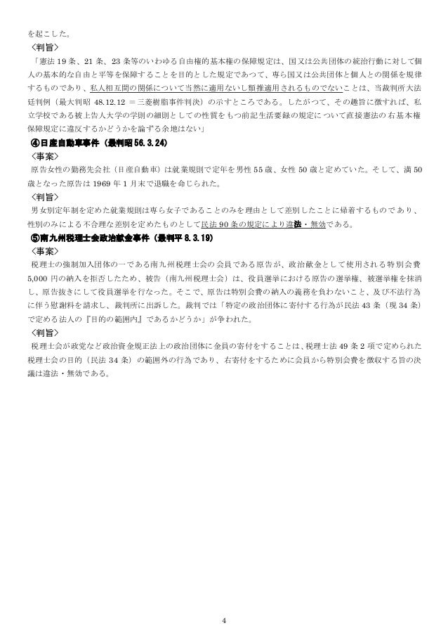 ちょっとマニアックに考える日本国憲法