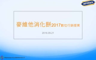 麥維他消化餅2017數位行銷提案
2016.09.21
 