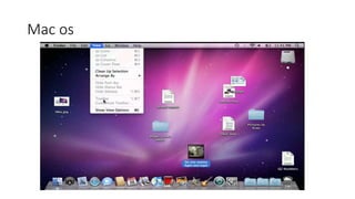 Mac os
 