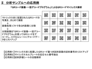 QRコード画像・一括デコード