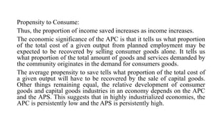 Consumption Function Assignment of Macroeconomic | PPTX
