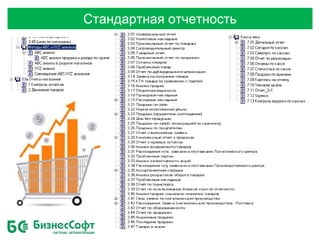 Стандартная отчетность
 