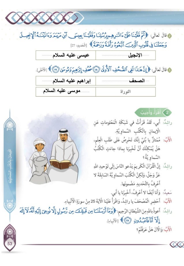 الإيمان بالكتب السماوية