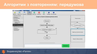 Алгоритми з повторенням: передумова
 