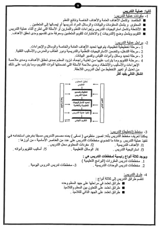نموذج أسئلة الاختبار