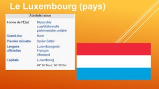 Le Luxembourg (pays)
 