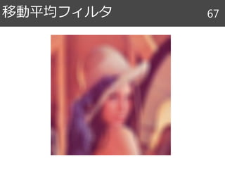移動平均フィルタ 67
 