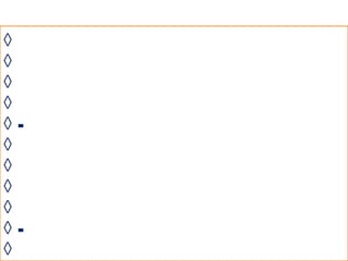 11
◊
◊
◊
◊
◊ -
◊
◊
◊
◊
◊ -
◊
 