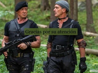 Gracias por su atención
 