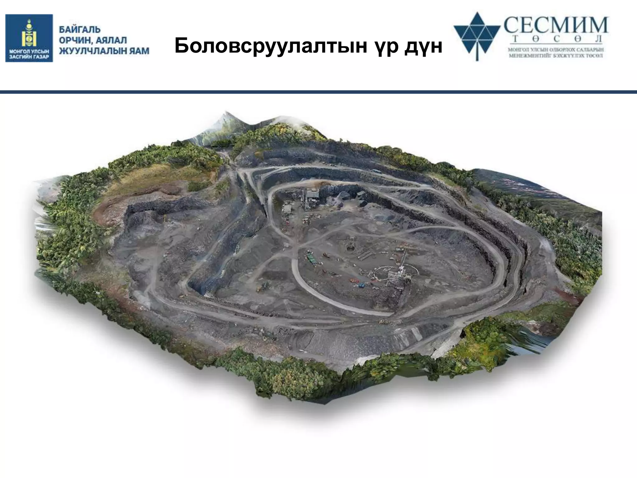 Боловсруулалтын үр дүн
 