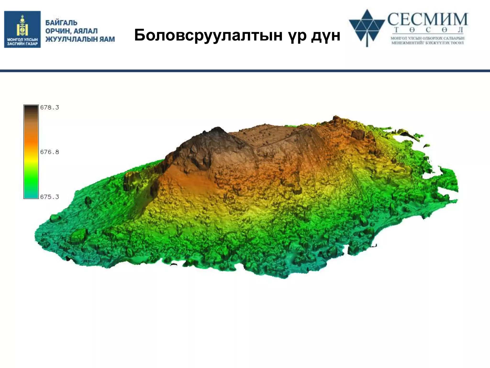 Боловсруулалтын үр дүн
 