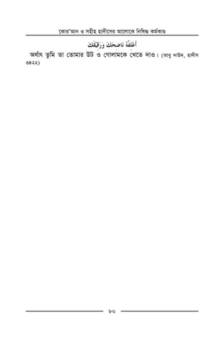 ‡KviÕAvb I mnxn nv`x‡mi Av‡jv‡K wbwl× Kg©KvÊ
80
A_©vr Zzwg Zv †Zvgvi DU I †Mvjvg‡K †L‡Z `vI| (Avey `vD`, nv`xm
3422)
 