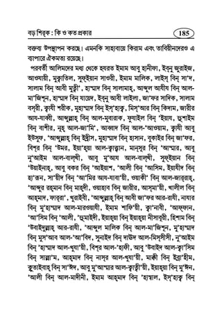 185eo wkiK : wK I KZ cÖKvi
e³e¨ Dc¯’vcb Ki‡Q| GgbwK mvnvev‡q wKivg Ges Zvweqxb‡`iI G
e¨vcv‡i HKgZ¨ i‡q‡Q|
cieZ©x Avwjg‡`i ga¨ †_‡K nhiZ Bgvg Avey nvbxdv, Beby RyivBR,
AvIhvqx, gyK¡vwZj, mydBqvb mvIix, Bgvg gvwjK, jvBm web mvÕ`,
mvjvg web Avex gyZ¡xÕ, nv¤§v` web mvjvgvn, Avãyj Avhxh web Avj-
gvÕwRk~b, nv¤§v` web hv‡q`, Beby Avex jvBjv, RvÕdi mvw`K, mvjvg
emix, K¡vhx kixK, gynv¤§v` web BmÕnvK¡, wgmÕAvi web wK`vg, Rvixi
Avh-hveŸx, Avãyj−vn web Avj-gyevivK, dzhvBj web ÕBqvh, ûkvBg
web evkxi, b~n Avj-RvÕwgÕ, AveŸv` web Avj-ÕAvIqvg, K¡vhx Avey
BDmyd, ÕAvãyj−vn web B`ªxm, gynv¤§v` web nvmvb, eyKvBi web RvÕdi,
weki web ÕDgi, BqvÕnqv Avj-K¡vË¡vb, gvbm~i web ÕAv¤§vi, Avey
byÕAvBg Avj-evjLx, Avey gyÕAvh Avj-evjLx, mydBqvb web
ÕDqvBbvn, Avey eKi web ÕAvBqvk, ÕAvjx web ÕAvwmg, Bqvhx` web
nvÕiƒb, mvÕqx` web ÕAvÕwgi Avh-hvevÕqx, IqvKxÕ web Avj-Rviivn,
ÕAvãyi ingvb web gvn`x, Iqvnve web Rvixi, AvmgvÕqx, Lvjxj web
Avngv`, dviivÕ, LyivBex, ÕAvãyj−vn web Avex RvÕdi Avi-ivhx, bvhvi
web gyÕnv¤§v` Avj-gviIqvhx, Bgvg kvwdÕqx, K¡vÕbvex, ÕAvddvb,
ÕAvÕwmg web ÕAvjx, ÕûgvB`x, Bqvnqv web Bqvnqv bxmve~ix, wnkvg web
ÕDevB`yj−vn Avi-ivhx, ÕAvãyj gvwjK web Avj-gvÕwRk~b, gyÕnv¤§v`
web gymÕAve Avj-ÕAvÕwe`, mybvB` web `vE` Avj-wgmmxmx, byÕAvBg
web Õnv¤§v` Avj-LyhvÕqx, weki Avj-Õnvdx, Avey ÕDevB` Avj-K¡vÕwmg
web mvj−vÕg, Avngv` web bvmi Avj-LyhvÕqx, gv°x web BeªvÕnxg,
K¡yZvBevn web mvÕC`, Avey gyÕAv¤§vi Avj-K¡vZ¡xÕqx, Bqvnqv web gyÕCb,
ÕAvjx web Avj-gv`xbx, Bgvg Avngv` web Õnv¤^vj, BmÕnvK¡ web
 