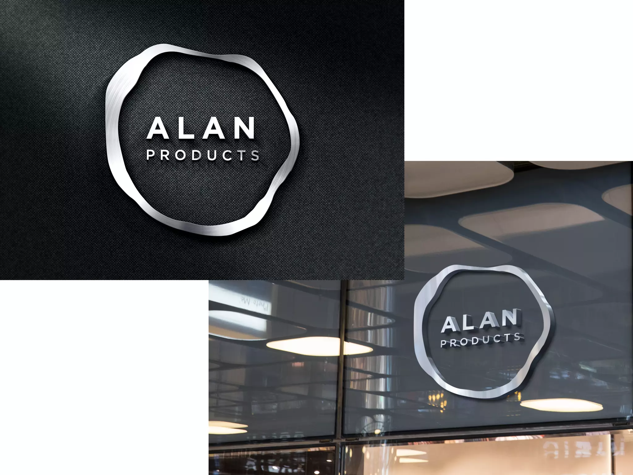 アラン・プロダクツ　ロゴ作成資料