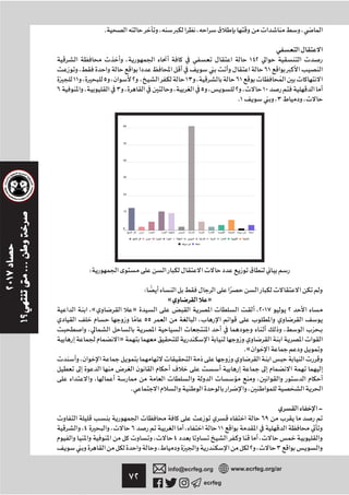 ٧٢ ecrfeg
info@ecrfeg.org www.ecrfeg.org/ar
. ، ، ¯ ،
، ١٤٢
، ٦١
١١ ، ٥ ، ٢ ، ١٣ ، ٦١
٦ ، ٣ ، ، ٥ ، ٢ ، ١٠
.١ ،٣ ،
: ¯
:
« »
،« » ،٢٠١٧ ٢
٥٥ ،
، ،
»
.«
،
­
، ،
. ،
-
٦٩
،٤ ، ٦ ، ١١
، ٤ ،
، ٢ ، ٣
 