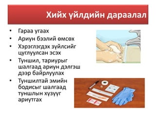 Арьсан доторх тарилга | PPT