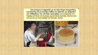 δρώμενα της θείας ευχαριστίας μέσα στη θεία λειτουργία