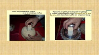 δρώμενα της θείας ευχαριστίας μέσα στη θεία λειτουργία