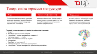 :
Н : t.me/tdlife С : tdlife.club Н : https://t.me/TDLife_discussion
Л д
е кто епо ед т е о удут пол т
де т : п т о к , о т
кл е то , п е е то т то /у лу у,
от т т о е
е л е т ( )
епо ед т е о , кото е
у о ло т оло л де . Что, к к,
к ко по ледо тел о т , к к
ло о о т /п т .
п ле е
е т , кото е от у т л де
п е т е л е т : О у е е,
тте т , ко т ол п е е ,
о е к пол о , от
о тепе л о т о д е л е то … от :
• Л д ?
• В удет п о е т л де ?
• е о к у о к л к т ?
• п о е од т « т о »
• ет о т от л де ?
• п ле е?
• В удет ле е уп л т ?
• Ле е деле о т л е о у уко од тел ?
• е о к у о к л к уко од тел т ?
 