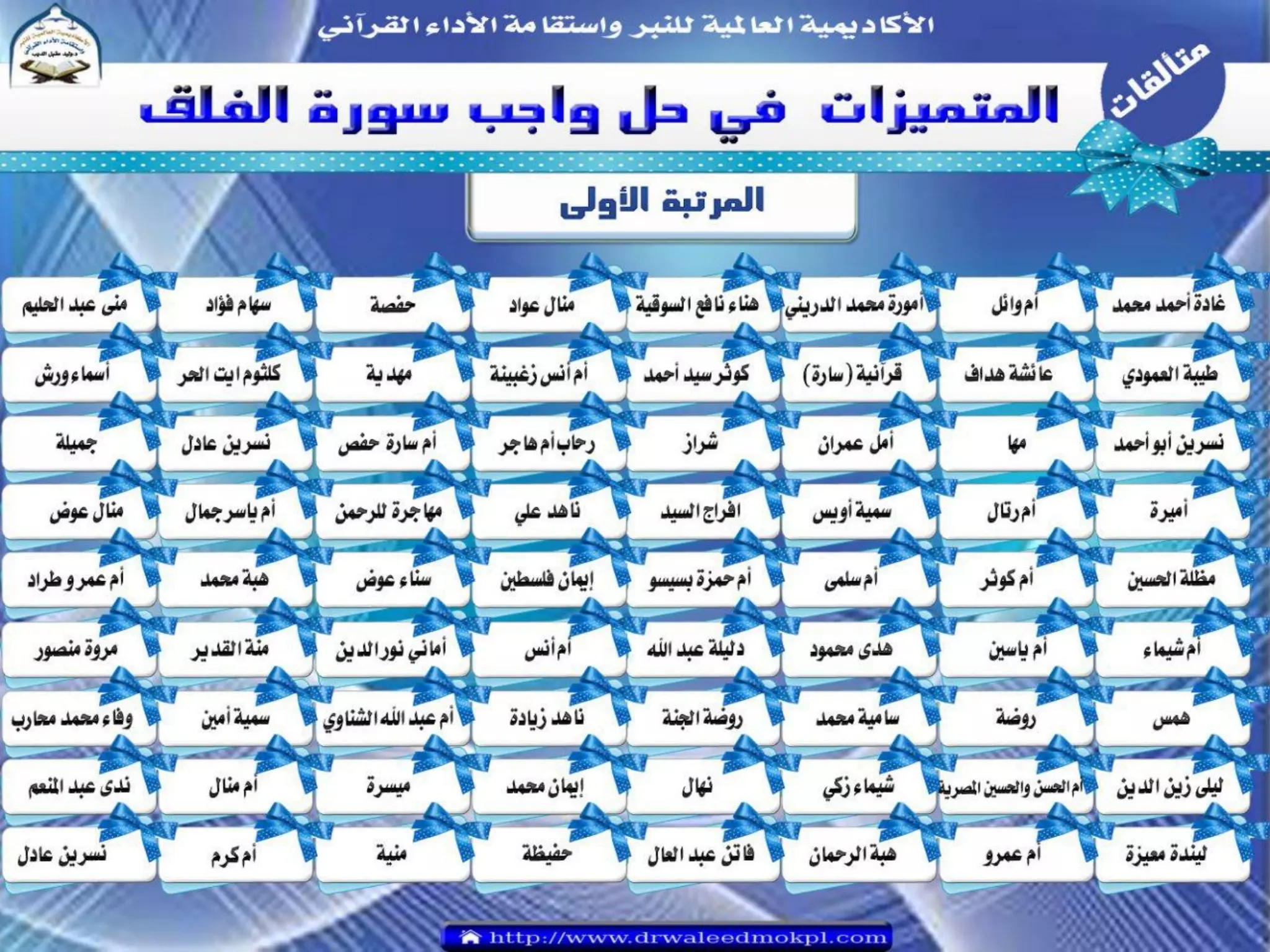 شرائح المحاضرة الرابعة من دورة النبر الثالثة للنبر واستقامة الأداء القرآني الدكتور وليد مقبل الديب
