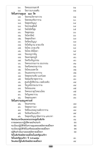 ññ
öó. ÇÑ´·Í§¸ÃÃÁªÒµÔ öñ
öô. ÇÑ´ÀÒÇ¹ÒºÍÊµÑ¹ öò
ÇÑ´ã¹¤ÇÒÁ´ÙáÅ ò÷ ÇÑ´
öõ. ÇÑ´¸ÃÃÁÇÔËÒÃÎÒÇÒÂ öò
öö. ÇÑ´¾ÃËÁ¨ÃÔÂ¡ÒÃÒÁ öó
ö÷. ÇÑ´¾Ø·¸»˜­­Ò öô
öø. ÇÑ´¸ÃÃÁÊØ¨Ôµµ öô
öù. ÇÑ´ÁÑè§ÁÕÈÃÕÊØ¢ öõ
÷ð. ÇÑ´¾Ø·¸¤Ø³ öö
÷ñ. ÇÑ´äµÃÃÑµ¹ öö
÷ò. ÇÑ´¾Ø·¸ÃÑ¡ÉÒ ö÷
÷ó. ÇÑ´ÃÑµ¹»˜­­Ò ö÷
÷ô. ÇÑ´â¾¸Ô­Ò³ ÅÒÊàÇ¡ÑÊ öø
÷õ. ÇÑ´ä·Â ÅÒÊàÇ¡ÑÊ öø
÷ö. ÇÑ´ä·Â ÁÔ¹Ôâ«µÒ öù
÷÷. ÇÑ´ÁÍ­ÃÒÁÑ­ öù
÷ø. ÇÑ´ÁËÒ¾Ø·¸ÀÙÁÔ ÷ð
÷ù. ÇÑ´ÈÃÕà¨ÃÔ­¸ÃÃÁ ÷ð
øð. ÇÑ´¾ÃÐ¸ÃÃÁ¡ÒÂ ÍÍàÃ¡Í¹ ÷ñ
øñ. ÇÑ´µÃÕà·¾¸ÃÃÁÒÃÒÁ ÷ñ
øò. ÇÑ´ä·ÂàÍÅ¾Òâ« ÷ò
øó. ÇÑ´áÊ§¸ÃÃÁÇÃÒÃÒÁ ÷ò
øô. ÇÑ´¾Ø·¸»ÃÐ·Õ» àÁÍÃàÊ´ ÷ó
øõ. ÇÑ´¿ÅÍÃÔ´Ò¾Ø·¸ÒÃÒÁ ÷ó
øö. ÈÙ¹Â»¯ÔºÑµÔ¸ÃÃÁ àÇÊµàÃ´´Ô§ ÷ô
ø÷. ÇÑ´ºØÈÂ¸ÃÃÁÇ¹ÒÃÒÁ ÷ô
øø. ÇÑ´äªÂÁ§¤Å ÷õ
øù. ÇÑ´¾ÃÐ¸ÒµØºÑÇËÅÇ§ä·Â ÷õ
ùð. ÇÑ´ÇÔÁØµµÂÒÃÒÁ ÷ö
ùñ. ÇÑ´¾Ø·¸àÁµµÒ ÷ö
ÇÑ´ã¹¤ÇÒÁÍ¹Øà¤ÃÒÐË
ùò. ÇÑ´¹¤Ã¸ÃÃÁ ÷÷
ùó. ÇÑ´¾Ø·¸ÀÒÇ¹Ò ÷÷
ùô. ÇÑ´ªÑÂÁ§¤Å­Ò³ÊÑ§ÇÃÒÃÒÁ ÷ø
ùõ. ÇÑ´ÍÑÁ¾ÇÑ¹ÍàÁÃÔ¡Ò ÷ù
ùö. ÇÑ´¾Ø·¸»˜­­Ò¹Ñ¹·ÒÃÒÁ á¤¹Ò´Ò øð
¨Ñ´»ÃÐàÀ·ÇÑ´áÅÐ¾ÃÐ¸ÃÃÁ·Ùµã¹ÊÑ§¡Ñ´ øñ
¡ÒÃ¢Í¾ÃÐÁÒ»¯ÔºÑµÔÈÒÊ¹¡Ô¨»ÃÐ¨íÒ (¡)
ÃÐàºÕÂº»¯ÔºÑµÔÇÑ´ã¹¤ÇÒÁ´ÙáÅ¢Í§ÊÁÑªªÒÊ§¦ä·ÂÏ (¢)
ÃÐàºÕÂº»¯ÔºÑµÔÇÑ´ã¹à¤Ã×Í¢Í§ÊÁÑªªÒÊ§¦ä·ÂÏ (¤)
»¯Ô·Ô¹´íÒà¹Ô¹§Ò¹¢Í§ÊÁÑªªÒÊ§¦ä·ÂÏ (§)
ÇÑ´ã¹ÊÑ§¡Ñ´ÊÁÑªªÒÊ§¦ä·Âã¹ÊËÃÑ°ÍàÁÃÔ¡Ò
ÇÑ´ã¹ÊËÃÑ°ÍàÁÃÔ¡Ò »‚ ¾.È.òõõô øó
ÇÑ´áµ‹ÅÐÃÑ°ã¹ÊÑ§¡Ñ´ÊÁÑªªÒÊ§¦ä·ÂÏ øô
 