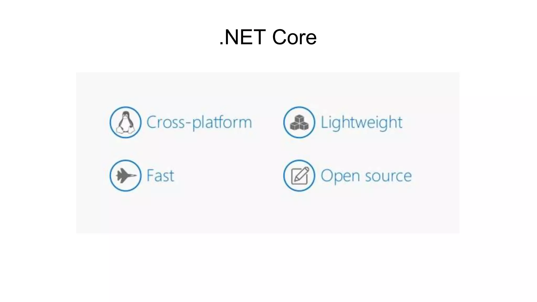 .NET Core
 