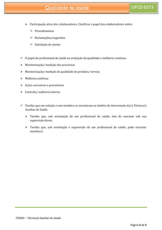Manual da UFCD 6573 | PDF