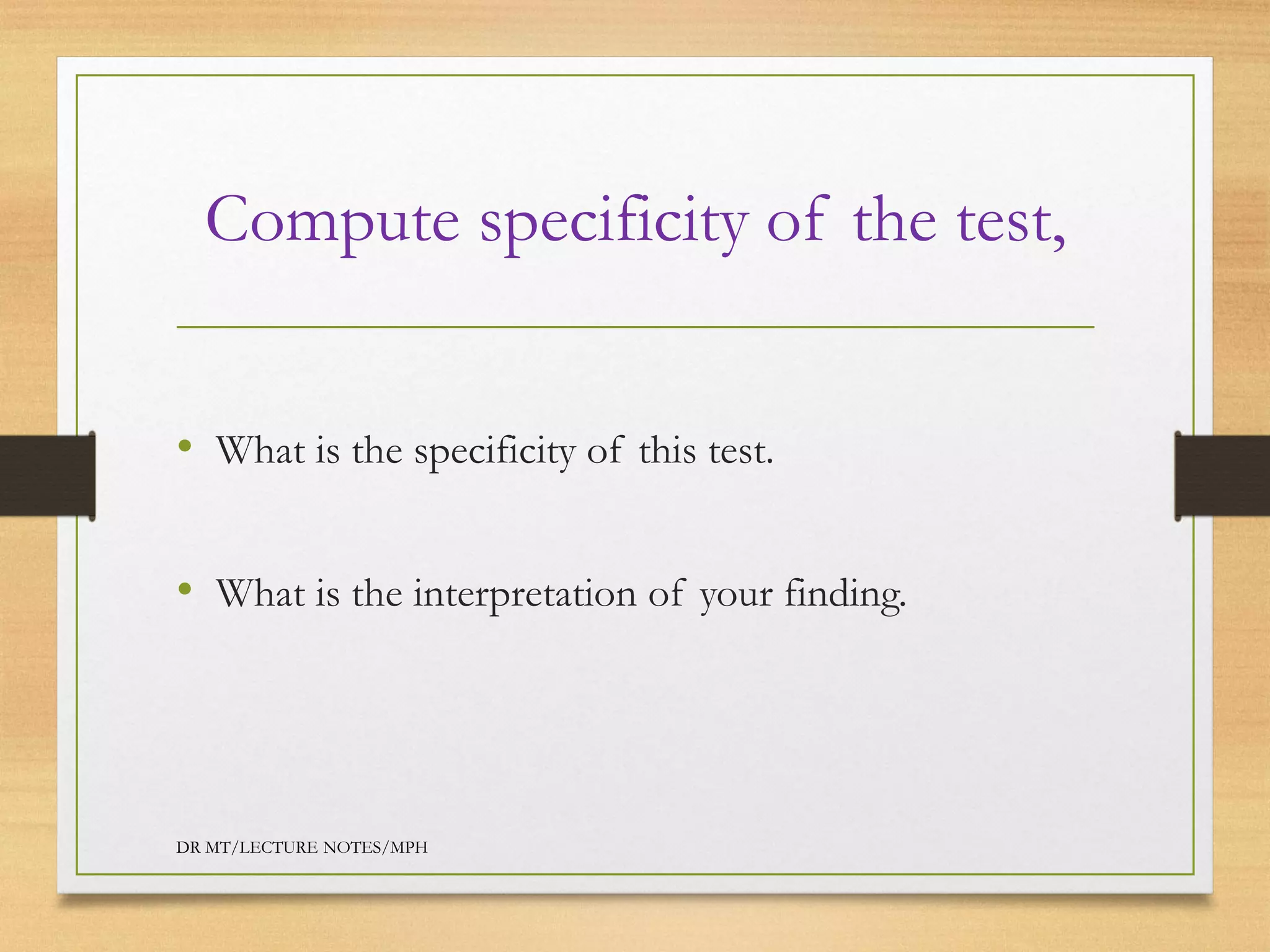 .Screening tests | PPT