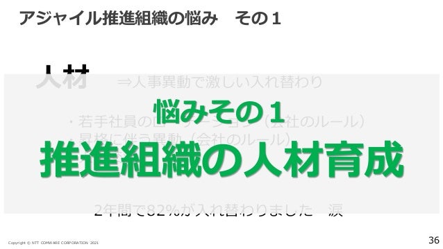 公開版 アジャイル推進組織奮闘記 公開版 アジャイル推進組織奮闘記
