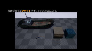 実際に作ったアセットです。モデリングはMayaです。
 