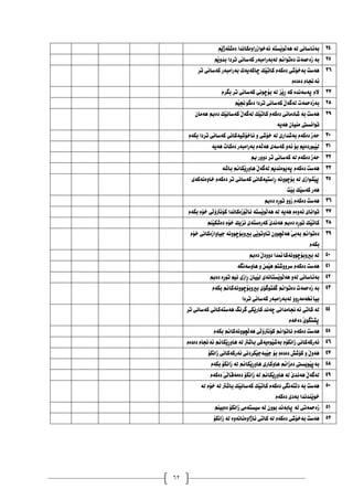 62
ٍَ‫ي‬‫َةر‬‫و‬‫دةش‬ ‫ُةخواصساوةكاُذا‬ ‫َظتة‬‫ي‬‫َو‬‫ه‬‫ٓة‬ ‫هة‬ ‫بةئاطاُي‬ 03
ٍَ‫ي‬‫بذو‬ ‫تشدا‬ ‫كةطاُي‬ ‫هةبةساًبةس‬ ‫دةتوامن‬ ‫صةمحةت‬ ‫بة‬ 05
‫تش‬ ‫كةطاُي‬ ‫بةساًبةس‬ ‫ضاكةيةن‬ ‫َم‬‫ي‬‫كات‬ َ‫دةكة‬ ‫بةخؤشي‬ ‫ٓةطت‬
َ‫دةدة‬ َ‫ئةجنا‬
06
‫كةط‬ ‫بؤضوُي‬ ‫هة‬ ‫َض‬‫ي‬ِ‫س‬ ‫كة‬ ‫ثةطةُذة‬ َ‫ال‬
َ‫بطش‬ ‫تش‬ ‫اُي‬ 07
ٍَ‫ي‬‫دةطوجن‬ ‫تشدا‬ ‫كةطاُي‬ َ‫ي‬‫هةطة‬ ‫بةصةمحةت‬ 08
ْ‫ٓةًا‬ ‫دةمب‬ ‫َم‬‫ي‬ُ‫كةطا‬ َ‫ي‬‫هةطة‬ ‫َم‬‫ي‬‫كات‬ َ‫دةكة‬ ‫شادًاُي‬ ‫بة‬ ‫ٓةطت‬
‫ٓةية‬ ْ‫ًِيا‬ ‫تواُظيت‬
09
َ‫بلة‬ ‫تشدا‬ ‫كةطاُي‬ ‫ُاخؤشيةكاُي‬ ‫و‬ ‫خؤشي‬ ‫هة‬ ‫بةشذاسي‬ َ‫دةكة‬ ‫حةص‬ 41
‫بةساًبة‬ َ‫َة‬‫ه‬‫ٓة‬ ‫كةطةي‬ ‫ئةو‬ ‫بؤ‬ ٍ‫َبوسدةي‬‫ي‬‫ه‬
‫ٓةية‬ ‫دةكات‬ ‫س‬ 40
‫مب‬ ‫دووس‬ ‫تش‬ ‫كةطاُي‬ ‫هة‬ َ‫دةكة‬ ‫حةص‬ 40
‫باشة‬ ‫َلامن‬‫ي‬ِ‫س‬‫ٓاو‬ َ‫ي‬‫هةطة‬ ٍ‫ثةيوةُذي‬ َ‫دةكة‬ ‫ٓةطت‬ 44
‫خاوةُةكةي‬ َ‫دةكة‬ ‫تش‬ ‫كةطاُي‬ ‫ِاطتيةكاُي‬‫س‬ ‫بؤضووُة‬ ‫هة‬ ‫َصواصي‬‫ي‬‫ث‬
‫َت‬‫ي‬‫ب‬ ‫َم‬‫ي‬‫كةط‬ ‫ٓةس‬
45
‫دةمب‬ ‫ِة‬‫س‬‫تو‬ ‫صوو‬ َ‫دةكة‬ ‫ٓةطت‬ 46
ٓ ‫هة‬ ‫ٓةية‬ َ‫ئةوة‬ ‫تواُاي‬
َ‫بلة‬ َ‫خؤ‬ ‫َي‬‫ه‬‫كؤُرتؤ‬ ‫َؤصةكاُذا‬‫ه‬‫ئا‬ ‫َظتة‬‫ي‬‫َو‬‫ه‬‫ة‬ 47
ٍَِ‫ي‬‫دةشل‬ َ‫خؤ‬ ‫ُضيم‬ ‫كةسةطتةي‬ َ‫ي‬‫ٓةُذ‬ ‫دةمب‬ ‫ِة‬‫س‬‫تو‬ ‫َم‬‫ي‬‫كات‬ 48
َ‫خؤ‬ ‫دياواصةكاُي‬ ‫بريوبؤضووُة‬ ‫َي‬‫ي‬‫تاوتو‬ ْ‫َضوو‬‫ه‬‫ٓة‬ َ‫ي‬‫بةب‬ ‫دةتوامن‬
َ‫بلة‬
49
‫دةمب‬ َ‫ي‬‫دوود‬ ‫بريوبؤضووُةكامنذا‬ ‫هة‬ 31
ٓ ‫و‬ ٌَّ‫ي‬ٓ ٍ‫طشووشت‬ َ‫دةكة‬ ‫ٓةطت‬
‫اوطةُطة‬ 30
‫دةمب‬ ‫ِة‬‫س‬‫تو‬ ٍ‫ُي‬ ‫ِاصي‬‫س‬ ْ‫َيا‬‫ي‬‫ه‬ ‫َظتاُةي‬‫ي‬‫َو‬‫ه‬‫ٓة‬ ‫هةو‬ ‫بةئاطاُي‬ 30
َ‫بلة‬ ‫بريوبؤضووُةكامن‬ ‫طفتوطؤي‬ ‫دةتوامن‬ ‫صةمحةت‬ ‫بة‬
‫تشدا‬ ‫كةطاُي‬ ‫هةبةساًبةس‬ ‫ِوو‬‫س‬‫بياخنةًة‬
34
‫تش‬ ‫كةطاُي‬ ‫ٓةطتةكاُي‬ ‫طشُط‬ ‫َلي‬‫ي‬‫كاس‬ ‫ضةُذ‬ ‫ئةجناًذاُي‬ ‫كاتي‬ ‫هة‬
َ‫دةخة‬ َ‫ي‬‫ثصتطو‬
33
‫ٓةط‬
َ‫بلة‬ ‫َضووُةكامن‬‫ه‬‫ٓة‬ ‫َي‬‫ه‬‫كؤُرتؤ‬ ‫ُاتوامن‬ َ‫دةكة‬ ‫ت‬ 35
َ‫دةدة‬ َ‫ئةجنا‬ ‫َلامن‬‫ي‬ِ‫س‬‫ٓاو‬ ‫هة‬ ‫باشرت‬ ‫َوةيةكي‬‫ي‬‫بةش‬ َ‫صاُلؤ‬ ‫ئةسكةكاُي‬ 36
‫صاُلؤ‬ ‫ئةسكةكاُي‬ ‫َلشدُي‬‫ي‬‫َبةد‬‫ي‬‫د‬ ‫بؤ‬ َ‫دةدة‬ ‫كؤشض‬ ‫و‬ َ‫ي‬‫ٓةو‬ 37
َ‫بلة‬ ‫صاُلؤ‬ ‫هة‬ ‫َلامن‬‫ي‬ِ‫س‬‫ٓاو‬ ‫ٓاوكاسي‬ ‫دةصامن‬ ‫َويظيت‬‫ي‬‫بةث‬ 38
ٓ َ‫ي‬‫هةطة‬
َ‫دةكة‬ َ‫ي‬َ‫ه‬‫دةًةقا‬ ‫صاُلؤ‬ ‫هة‬ ‫َلامن‬‫ي‬ِ‫س‬‫ٓاو‬ ‫هة‬ َ‫ي‬‫ةُذ‬ 39
‫هة‬ َ‫خؤ‬ ‫هة‬ ‫باشرت‬ ‫َم‬‫ي‬ُ‫كةطا‬ ‫َم‬‫ي‬‫كات‬ َ‫دةكة‬ ‫َتةُطي‬‫ه‬‫د‬ ‫بة‬ ‫ٓةطت‬
َ‫دةكة‬ ‫بةدي‬ ‫َِذُذا‬‫ي‬‫خو‬
51
ٍِ‫دةبي‬ ‫صاُلؤ‬ ‫طيظتةًي‬ ‫هة‬ ْ‫بوو‬ ‫ثابةُذ‬ ‫هة‬ ‫صةمحةتي‬ 50
‫صاُلؤ‬ ‫هة‬ ‫ئاراوةُاُةوة‬ ‫كاتي‬ ‫هة‬ َ‫دةكة‬ ‫بةخؤشي‬ ‫ٓةطت‬ 50
 