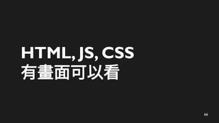 66
HTML, JS, CSS
ЮԿ
 