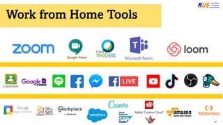 Google Meet
15
Work from Home Tools
 