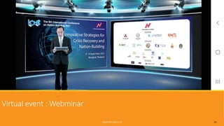 Virtual event : Webminar
WWW.RMUTSB.AC.TH 25
 