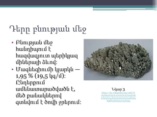 Մագնեզիում | PPT